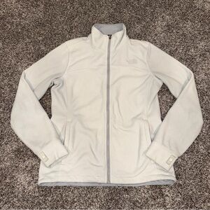 The North Face Polartec TKA Glacier Fleece Jacket Women's Medium Gray Full Zip